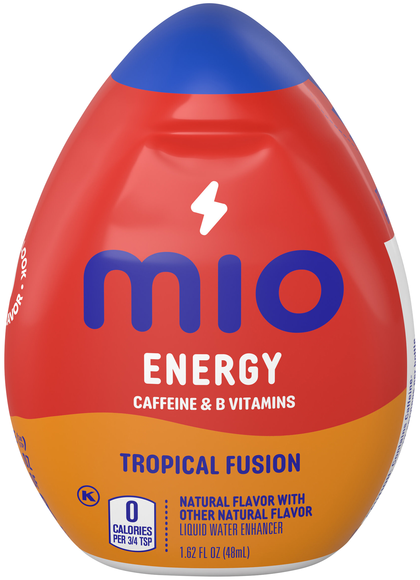 MiO Energy Tropical Fusion Liquid Water Enhancer with Caffeine