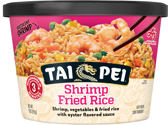 Tai Pei Shrimp Fried Rice 11g Protein Frozen Meal