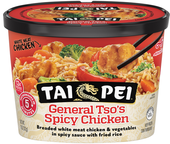 Tai Pei General Tso's Spicy Chicken Frozen Meal