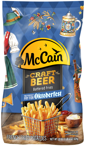 McCain Craft Beer Battered French Fries Frozen