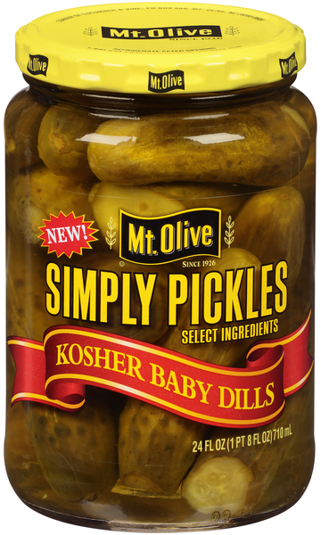 Mt. Olive Simply Pickles Kosher Baby Dills