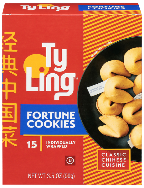 Ty Ling Fortune Cookies - 15 ct