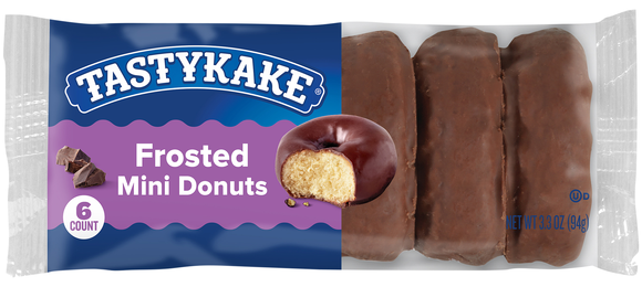 Tastykake Mini Frosted Donuts - 6 ct