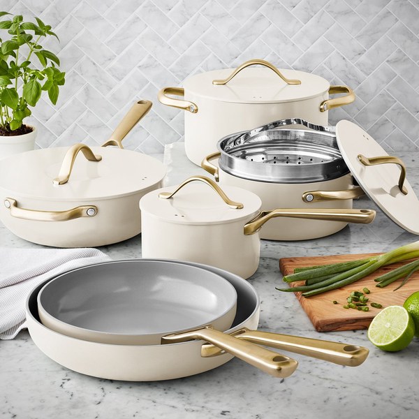 25. Member’s Mark 11-Piece Modern Ceramic Cookware Set
