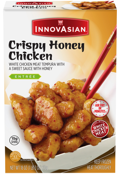 InnovAsian Cuisine Crispy Honey Chicken Frozen Meal