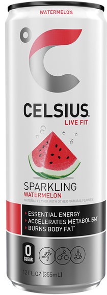Celsius Live Fit Sparkling Watermelon Energy Drink