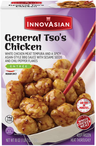 InnovAsian Cuisine General Tso's Chicken Frozen Meal