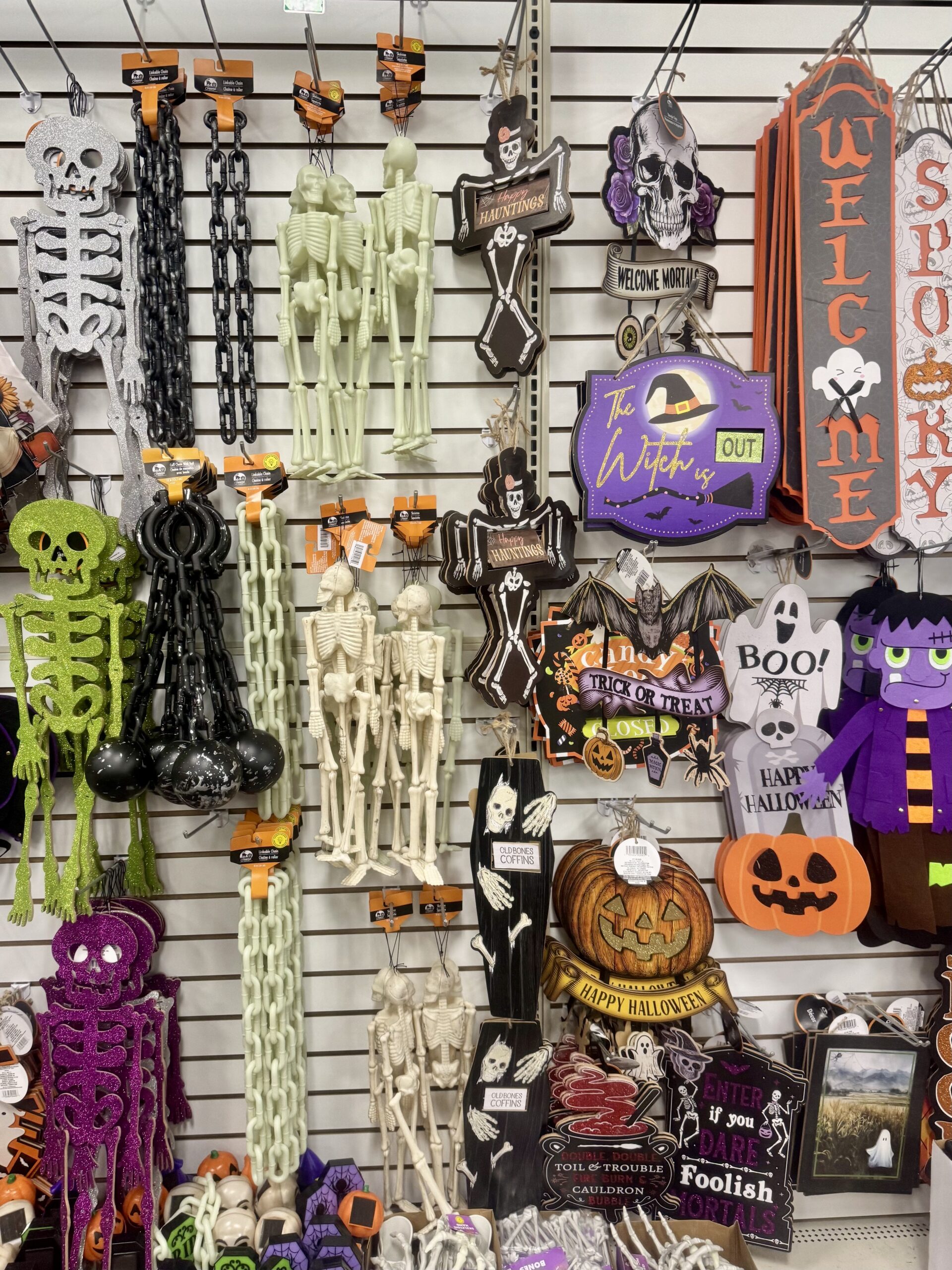 Halloween Decorations - in store