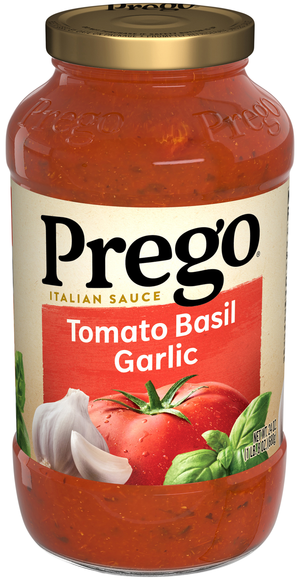 Prego Tomato Basil Garlic Italian Pasta Sauce