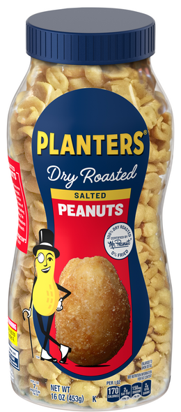 Planters Dry Roasted Salted Peanuts
