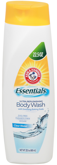 Arm & Hammer Essentials Clear Water Ultra Replenishing Body Wash