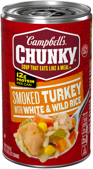 Campbell's Chunky Smoked Turkey with White & Wild Rice Soup