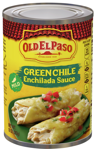 Old El Paso Mild Green Chile Enchilada Sauce