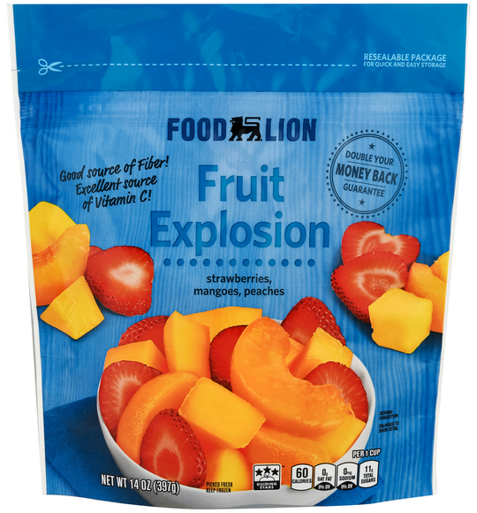 Food Lion Fruit Explosion Frozen