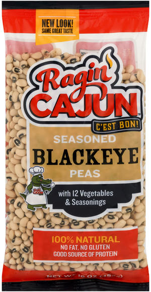 Ragin' Cajun Dried Seasoned Blackeye Peas