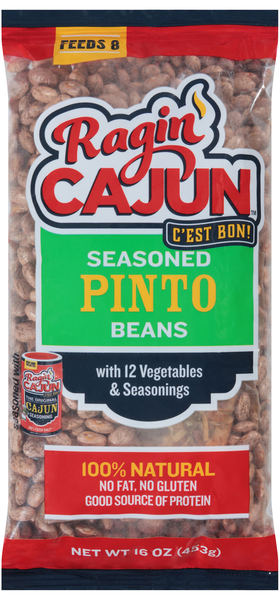 Ragin' Cajun Dried Seasoned Pinto Beans