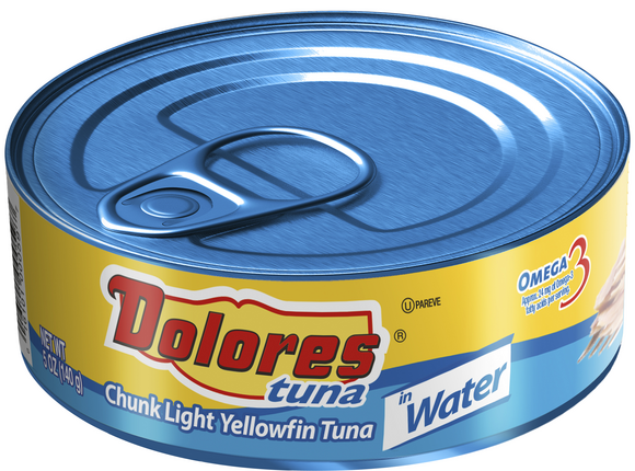 Dolores Chunk Light Yellowfin Tuna in Water