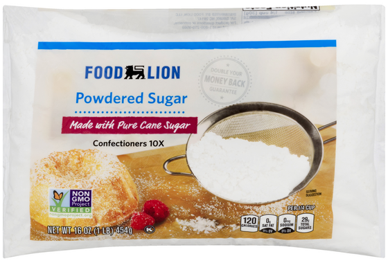 Food Lion Confectioners Powdered Sugar