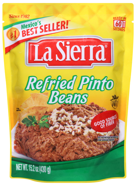 La Sierra Refried Pinto Beans Microwave