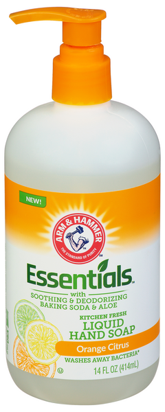 Arm & Hammer Essentials Orange Citrus Liquid Hand Soap