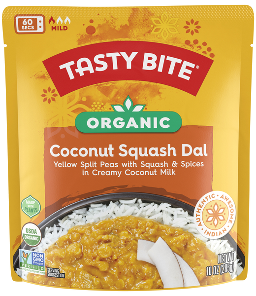 Tasty Bite Organic 60 Second Mild Coconut Squash Dal