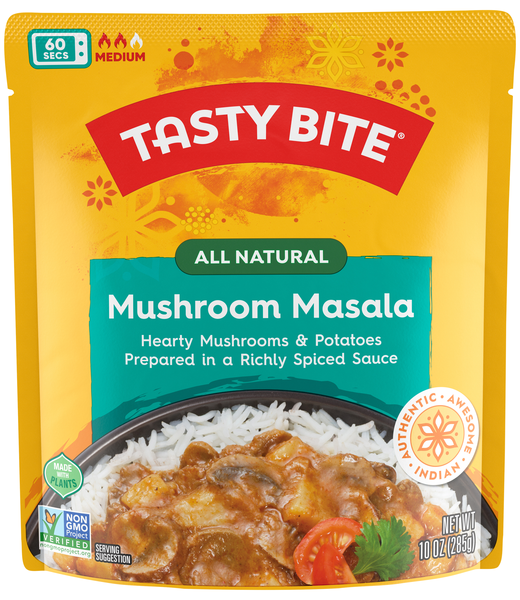 Tasty Bite All Natural 60 Second Medium Mushroom Masala