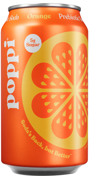 Poppi Prebiotic Orange Soda