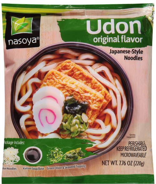 Nasoya Udon Japanese-Style Noodles Original Flavor