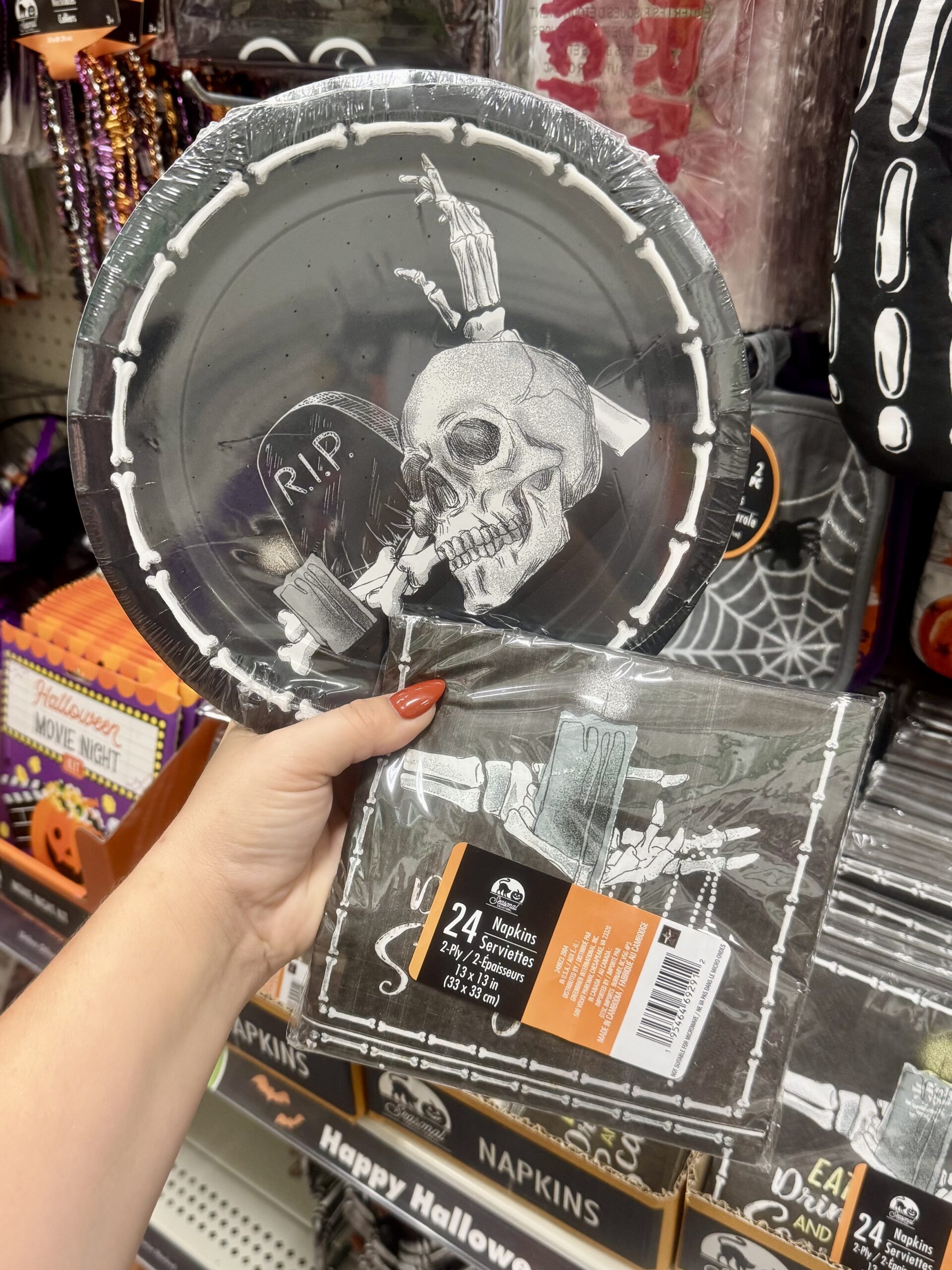 Halloween Party Supplies - in store