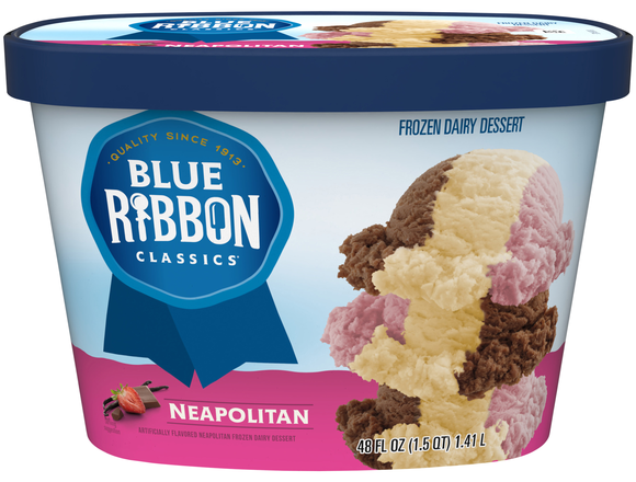 Blue Ribbon Classics Neapolitan Frozen Dairy Dessert