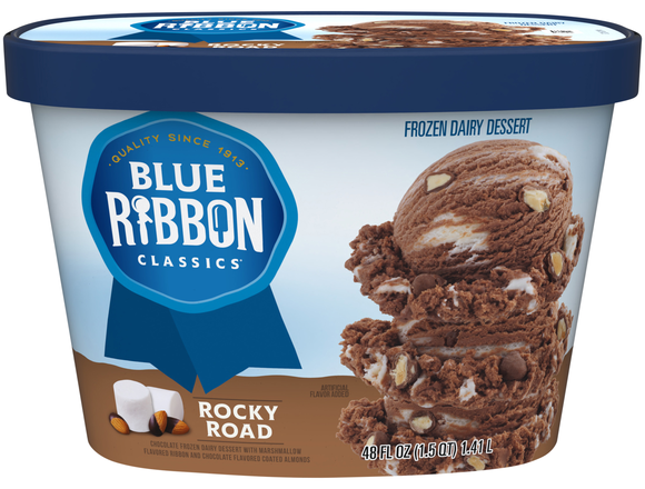 Blue Ribbon Classics Rocky Road Frozen Dairy Dessert