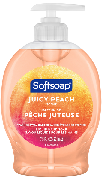 Softsoap Juicy Peach Scent Liquid Hand Soap Pump