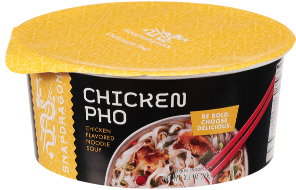 Snapdragon Gluten Free Chicken Pho with Rice Noodles Cup