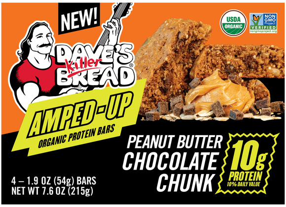 Dave's Killer Bread Organic Peanut Butter Chocolate Protein Bars - 4 ct