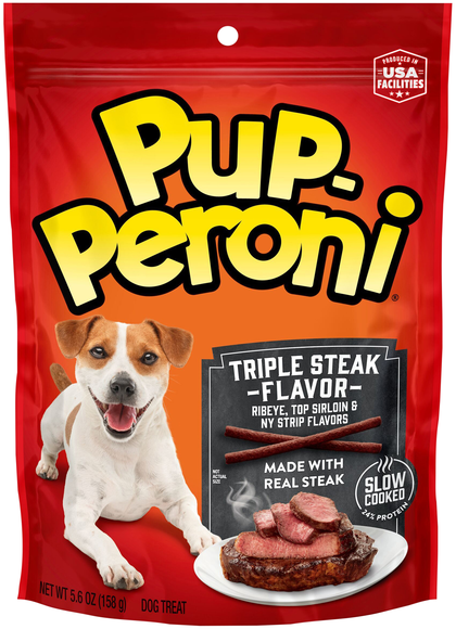 Pup-Peroni Triple Steak Lovers Flavor Dog Treats
