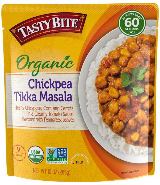 Tasty Bite 60 Second Organic Mild Chickpea Tikka Masala