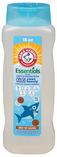 Arm & Hammer Kids Crazy for Coconuts Body Wash Shampoo + Conditioner