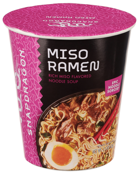 Snapdragon Miso Flavored Ramen Noodle Soup Cup