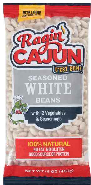 Ragin' Cajun Dried Seasoned White Beans