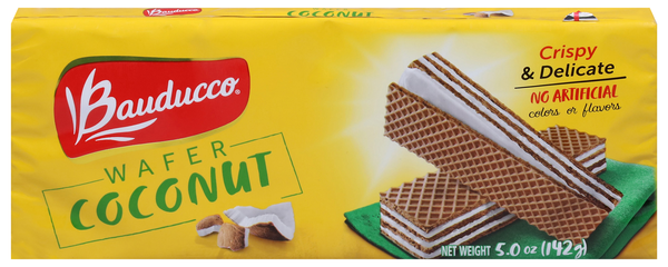 Bauducco Coconut Wafer Cookies