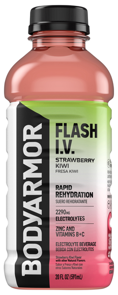 BODYARMOR Flash I.V. Strawberry Kiwi Electrolyte Beverage