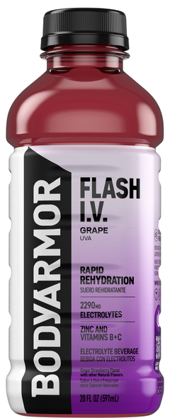 BODYARMOR Flash I.V. Grape Electrolyte Beverage