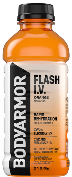 BODYARMOR Flash I.V. Orange Electrolyte Beverage