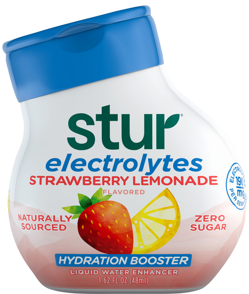 Stur Zero Sugar Electrolytes Strawberry Lemonade Liquid Water Enhancer