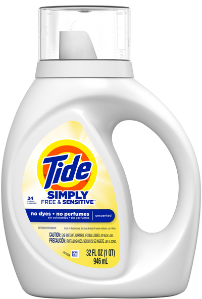 Tide Simply Free & Sensitive Unscented Liquid Laundry Detergent