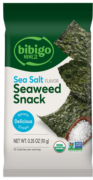 Bibigo Sea Salt Flavor Seaweed Snack