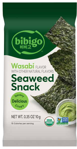 Bibigo Wasabi Flavor Seaweed Snack