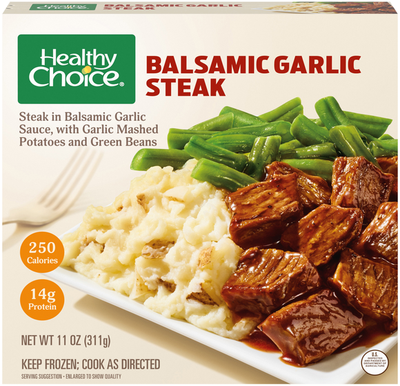 Healthy Choice Balsamic Garlic Steak Frozen Meal