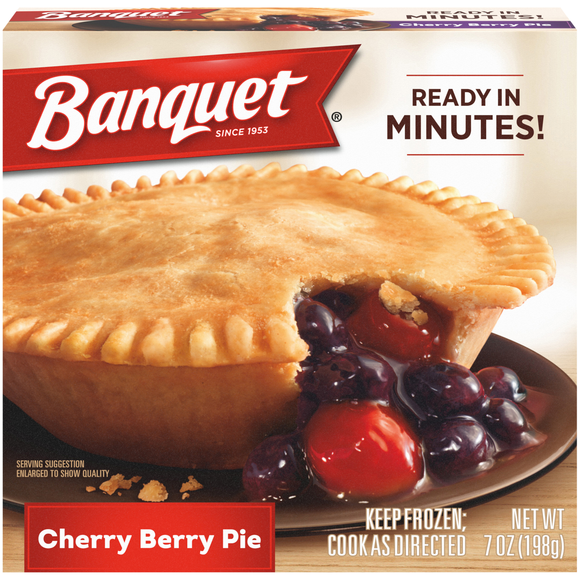 Banquet Cherry Berry Pie Frozen