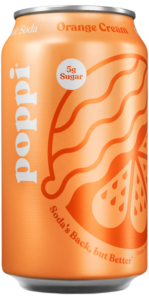 Poppi Orange Cream Prebiotic Soda